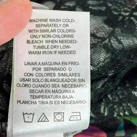 Bongo Molly Floral Maxi Skirt Junior Size Large - Picture 11 of 12